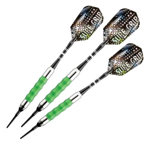 Viper Sure Grip Darts Green Soft Tip Darts